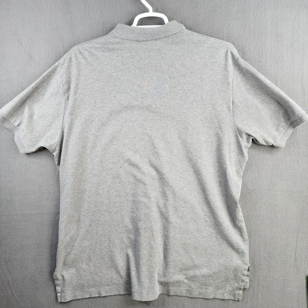 Polo Ralph Lauren Mens Polo Shirt Gray XXL Short Sleeve Classic Fit Embroid Pony